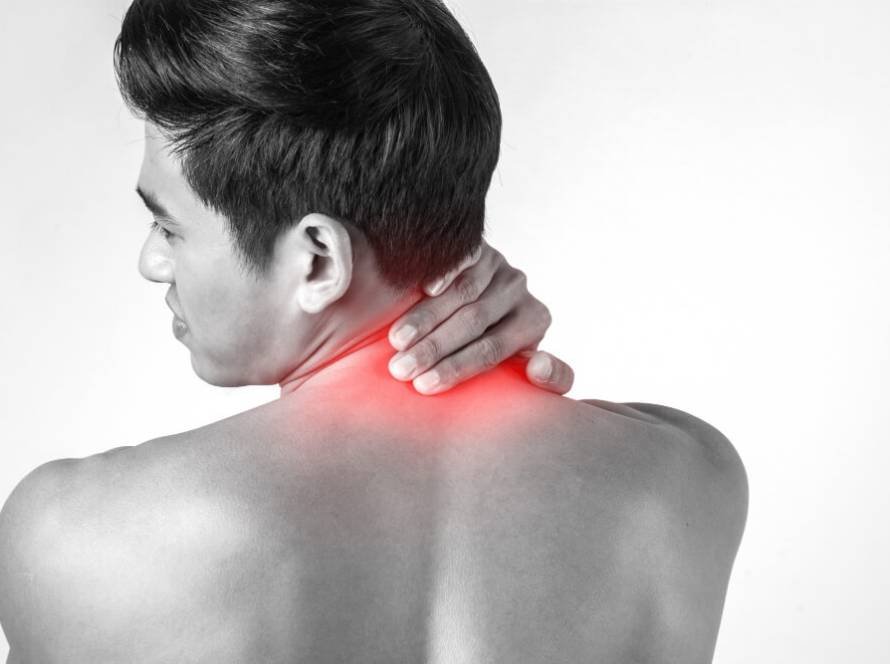 neck pain on the left